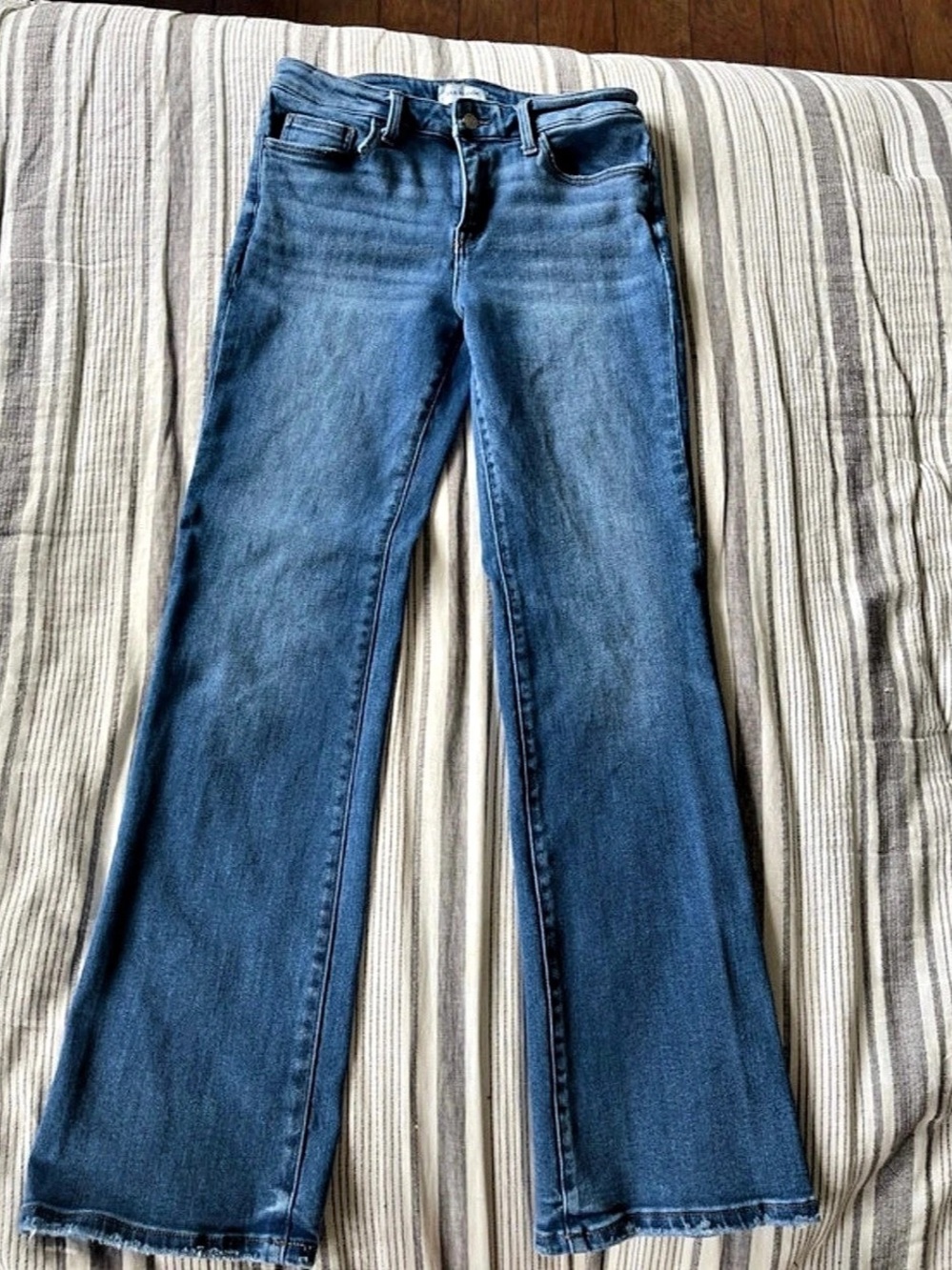 DAILYLOOK Flare Jeans in Blue